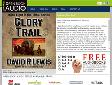 Tablet Screenshot of blog.openbookaudio.com